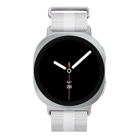 Galaxy Watch 8 | 40 мм | Silver | Athleisure/White | S/M, Тип ремешка : Athleisure, Размер корпуса : 40 мм, Цвет: Silver, Цвет ремешка: White, Размер ремешка : S/M, Подключение часов : Bluetooth / Wi-Fi, изображение 3